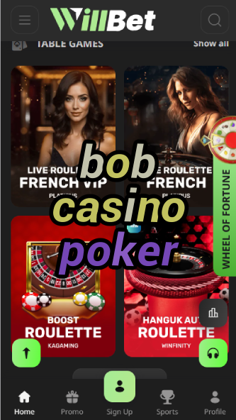 Bob Casino Poker - Texas Hold'em & Omaha Tables-casinoorder.vip